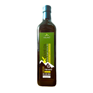 Grecka oliwa z oliwek extra virgin TO VOUNO szklana butelka 0,75 L