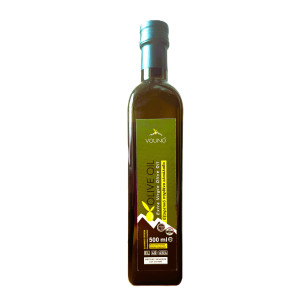 Grecka oliwa z oliwek extra virgin TO VOUNO szklana butelka 0,5 L
