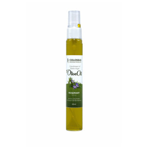 Grecka , z wyspy Rodos oliwa extra virgin z rozmarynem 50 g