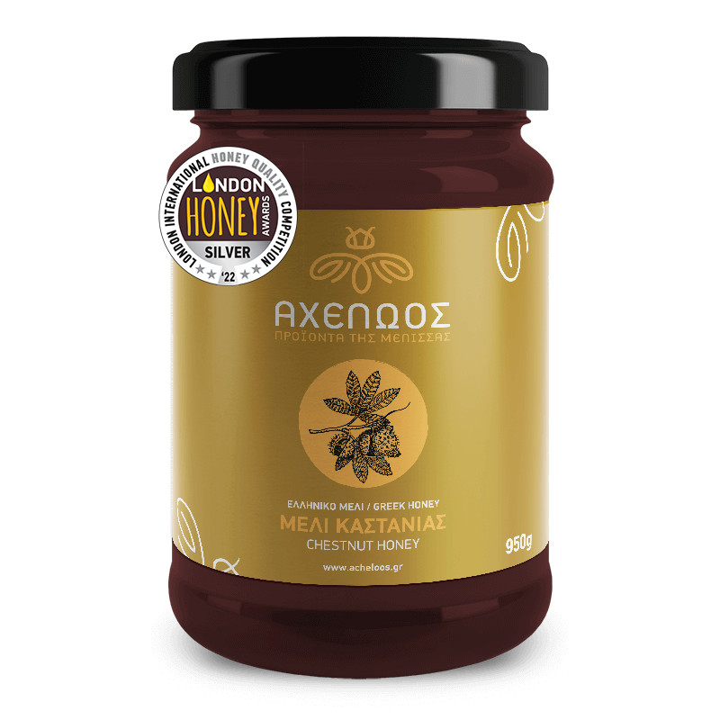 Grecki miód kasztanowy 460 g