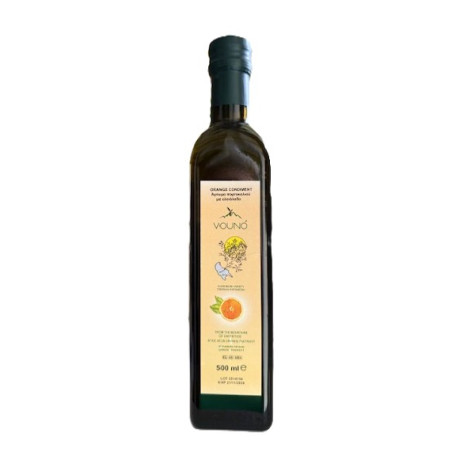 Oliwa z oliwek z naturalną słodką pomarańczą 10% — tłoczona na zimno | To VOUNO, Zakynthos - WIOSENNA PROMOCJA