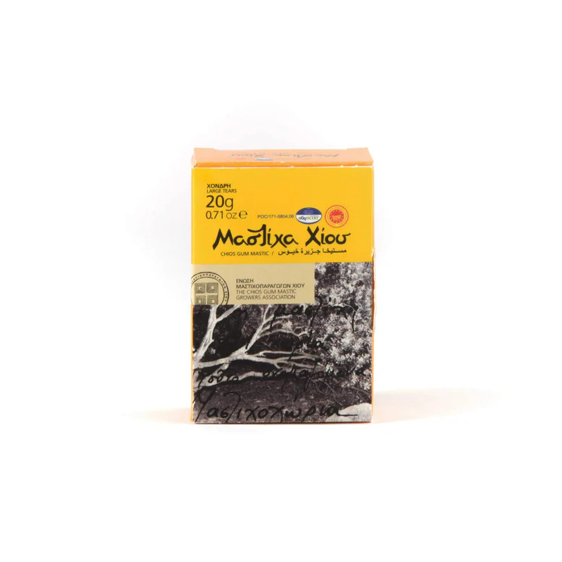 Mastyks z Chios (Mastiha) "łzy chios" naturalna żywica 20g  rozm.L