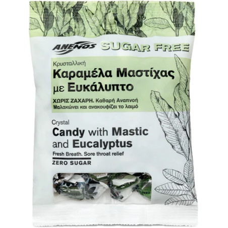 Cukierki z mastyksem i eukaliptusem, bez cukru