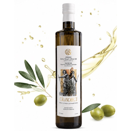 Grandeèce Organic Extra Virgin Olive Oil Early Harvest 750 ml – ekologiczna oliwa premium z Grecji